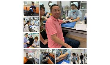 開心 舒心 安心，全員體檢18年